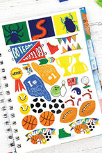 Load image into Gallery viewer, Gratitude Journal with Stickers | Primary Colors
