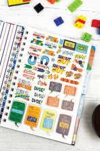 Load image into Gallery viewer, Gratitude Journal with Stickers | Primary Colors
