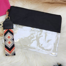 Cargar imagen en el visor de la galería, Clear Stadium Wristlet Strap Bag
