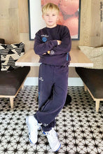 Load image into Gallery viewer, Kids Love Jogger Pant-Navy-Unisex
