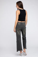 Cargar imagen en el visor de la galería, Distressed Vintage Washed Wide Leg Pants
