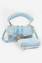 Cargar imagen en el visor de la galería, Faux Fur 2 In 1 Swing Bag Set
