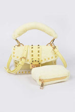 Cargar imagen en el visor de la galería, Faux Fur 2 In 1 Swing Bag Set
