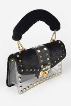 Cargar imagen en el visor de la galería, Faux Fur 2 In 1 Swing Bag Set
