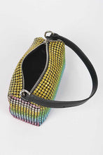 Cargar imagen en el visor de la galería, Convertible Rhinestone Small Clutch Bag
