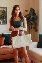 Load image into Gallery viewer, The Savannah Croc Tote
