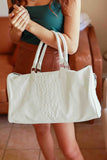 The Savannah Croc Tote