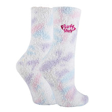 Cargar imagen en el visor de la galería, Womens Fuzzy Crew Socks - Fluffy Stuff
