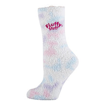 Cargar imagen en el visor de la galería, Womens Fuzzy Crew Socks - Fluffy Stuff
