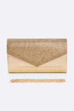 Cargar imagen en el visor de la galería, Rhinestone Metallic Evening Clutch Bag
