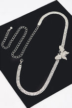 Cargar imagen en el visor de la galería, Rhinestone Butterfly Chain Belt
