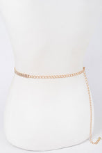 Cargar imagen en el visor de la galería, Rhinestone Butterfly Chain Belt
