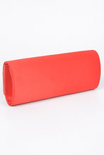 Cargar imagen en el visor de la galería, Rhinestone Bow Satin Clutch Bag
