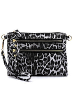 Load image into Gallery viewer, Leopard Clutch &amp; Cross Body Bag
