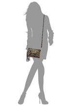 Load image into Gallery viewer, Leopard Clutch &amp; Cross Body Bag
