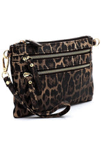 Load image into Gallery viewer, Leopard Clutch &amp; Cross Body Bag
