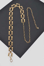 Cargar imagen en el visor de la galería, Square Link Fashion Chain Belt
