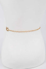 Cargar imagen en el visor de la galería, Square Link Fashion Chain Belt

