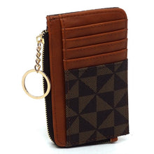 Cargar imagen en el visor de la galería, PM Monogram Card Holder Keychain Wallet
