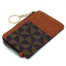 Cargar imagen en el visor de la galería, PM Monogram Card Holder Keychain Wallet
