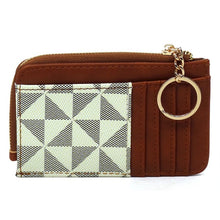 Cargar imagen en el visor de la galería, PM Monogram Card Holder Keychain Wallet
