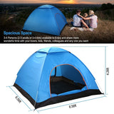 4 Persons Camping Waterproof Tent