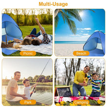 Load image into Gallery viewer, Anti-UV Beach Tent Sun Shade Shelter
