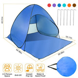 Anti-UV Beach Tent Sun Shade Shelter