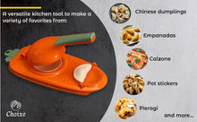 Cargar imagen en el visor de la galería, 2-in-1 Dough Press. Dumpling Empanada Maker
