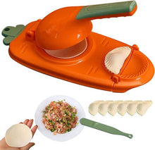 Cargar imagen en el visor de la galería, 2-in-1 Dough Press. Dumpling Empanada Maker
