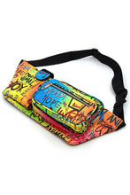 Load image into Gallery viewer, Multi Graffiti Fanny Bag Waist Bag
