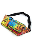 Multi Graffiti Fanny Bag Waist Bag