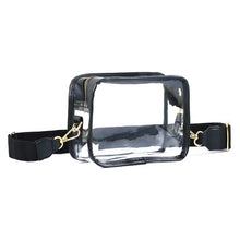 Cargar imagen en el visor de la galería, Clear Square Stadium Sling Bag Crossbody Strap

