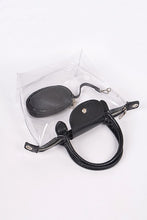 Cargar imagen en el visor de la galería, Convertible Clear Mini Tote Bag Set
