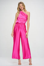 Load image into Gallery viewer, Silky Satin One Shoulder Ruched Top
