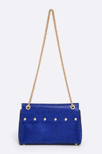 Cargar imagen en el visor de la galería, Rhinestone All Over Iconic Shoulder Bag
