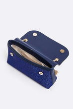Cargar imagen en el visor de la galería, Rhinestone All Over Iconic Shoulder Bag
