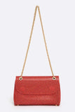 Rhinestone All Over Iconic Shoulder Bag