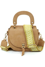 Cargar imagen en el visor de la galería, Fashion Flap Saddle Satchel Crossbody Bag
