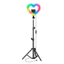 Cargar imagen en el visor de la galería, Supersonic PRO Live Stream 10in Heart Ring Light
