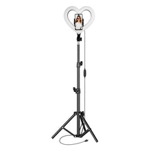 Load image into Gallery viewer, Supersonic PRO Live Stream 10in Heart Ring Light
