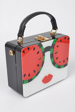Cargar imagen en el visor de la galería, Watermelon Glasses Lady Box Clutch
