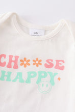 Cargar imagen en el visor de la galería, Choose happy smile print baby set
