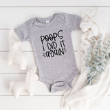 Poops I Did It Again Baby Onesie