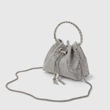 Cargar imagen en el visor de la galería, Chic Design Mini Bucket Bag diamond Sling Purse
