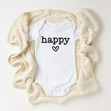 Load image into Gallery viewer, Happy Heart Baby Onesie
