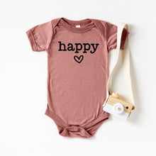 Load image into Gallery viewer, Happy Heart Baby Onesie
