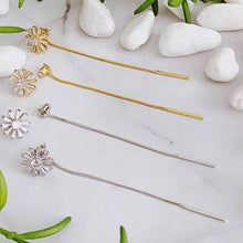 Load image into Gallery viewer, Edelweiss Backdrop Earrings
