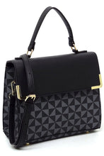 Cargar imagen en el visor de la galería, PM Monogram Top Handle Satchel
