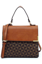 Cargar imagen en el visor de la galería, PM Monogram Top Handle Satchel
